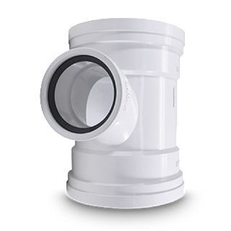 TEE 4 PVC SDR 35 SANITARY GXGXG G156 / 043156