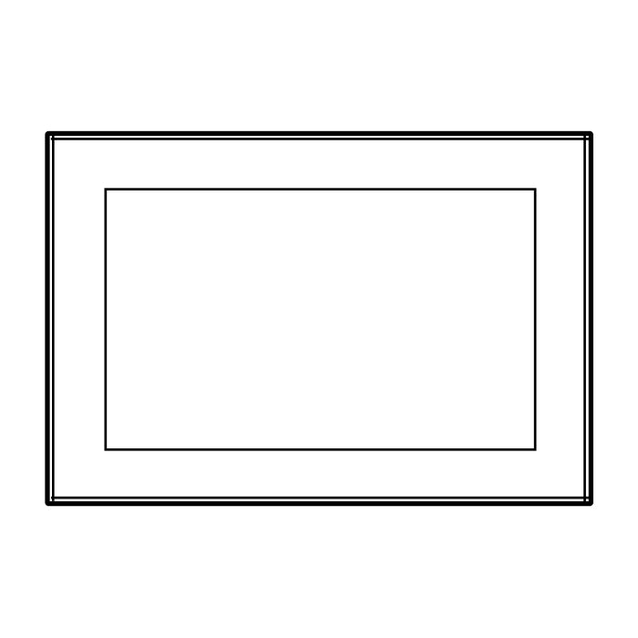 Eliminator Washing Machine Outlet Box Faceplate Plastic
