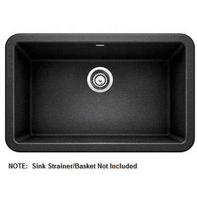Ikon 30x19x10" Apron Front Single Bowl Sink in Anthracite