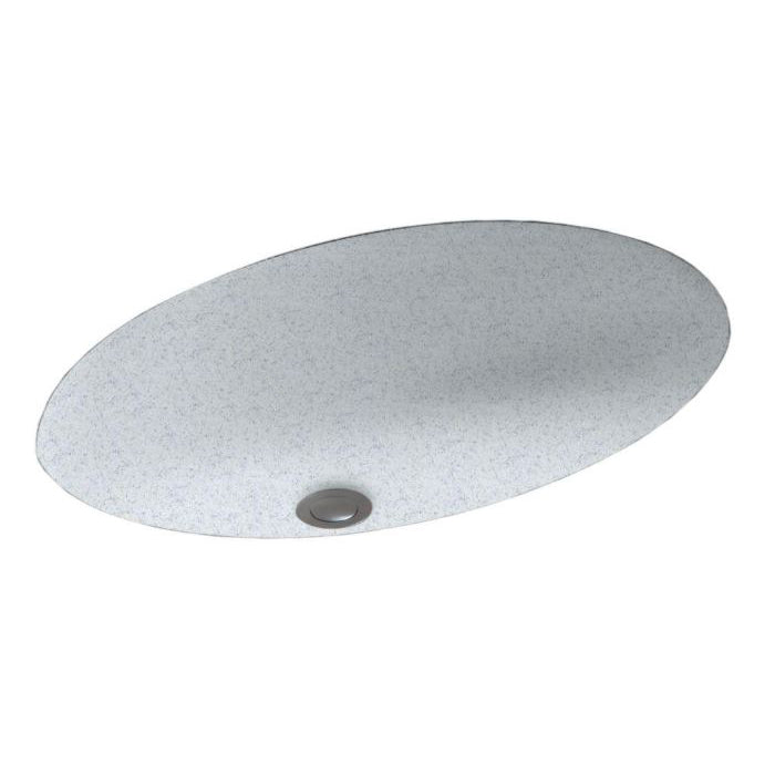 Single Bowl Undermount Lav Sink 22-1/2x16x6-1/4" in Tahiti Gray
