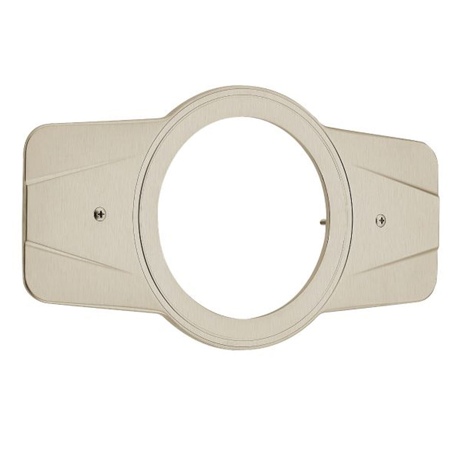 Cover Plate for Tub/Shower Valve in Brushed Nickel
