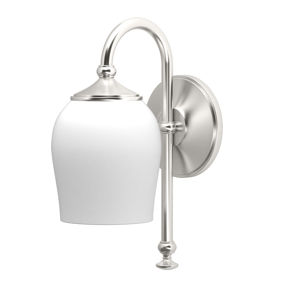 Tavern Triple Light Sconce in Satin Nickel