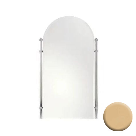 Chelsea Beveled Mirror Framed 26x38 Polished Brass