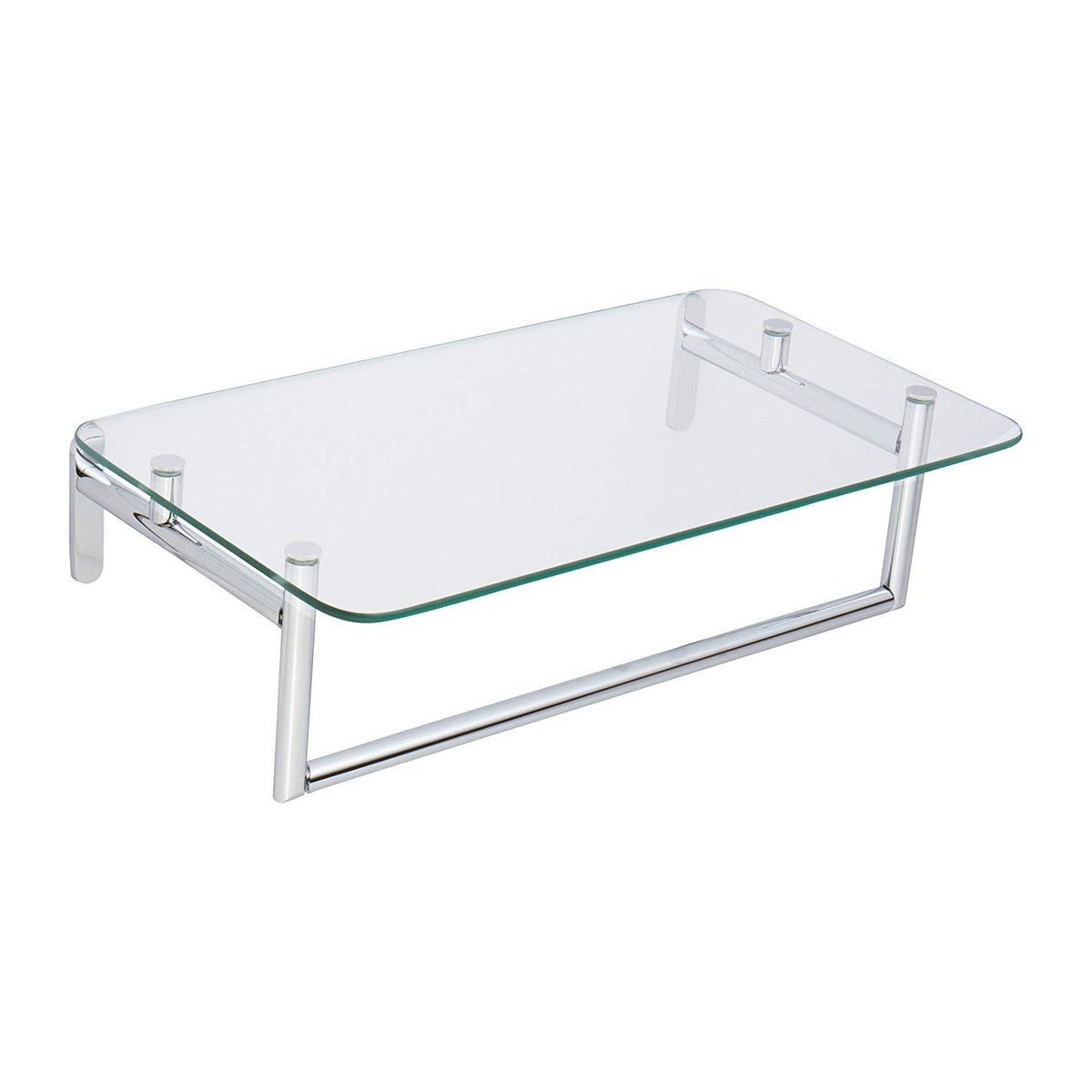 Sine 24" Shelf in Polished Chrome