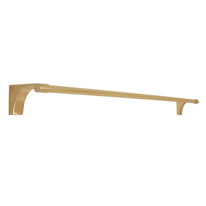 Luna 30" Towel Bar in Polished Brass/Nickel