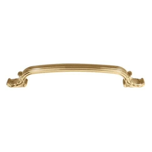 Ornate 12" Appliance Pull w/Polished Brass No Lacquer Finish