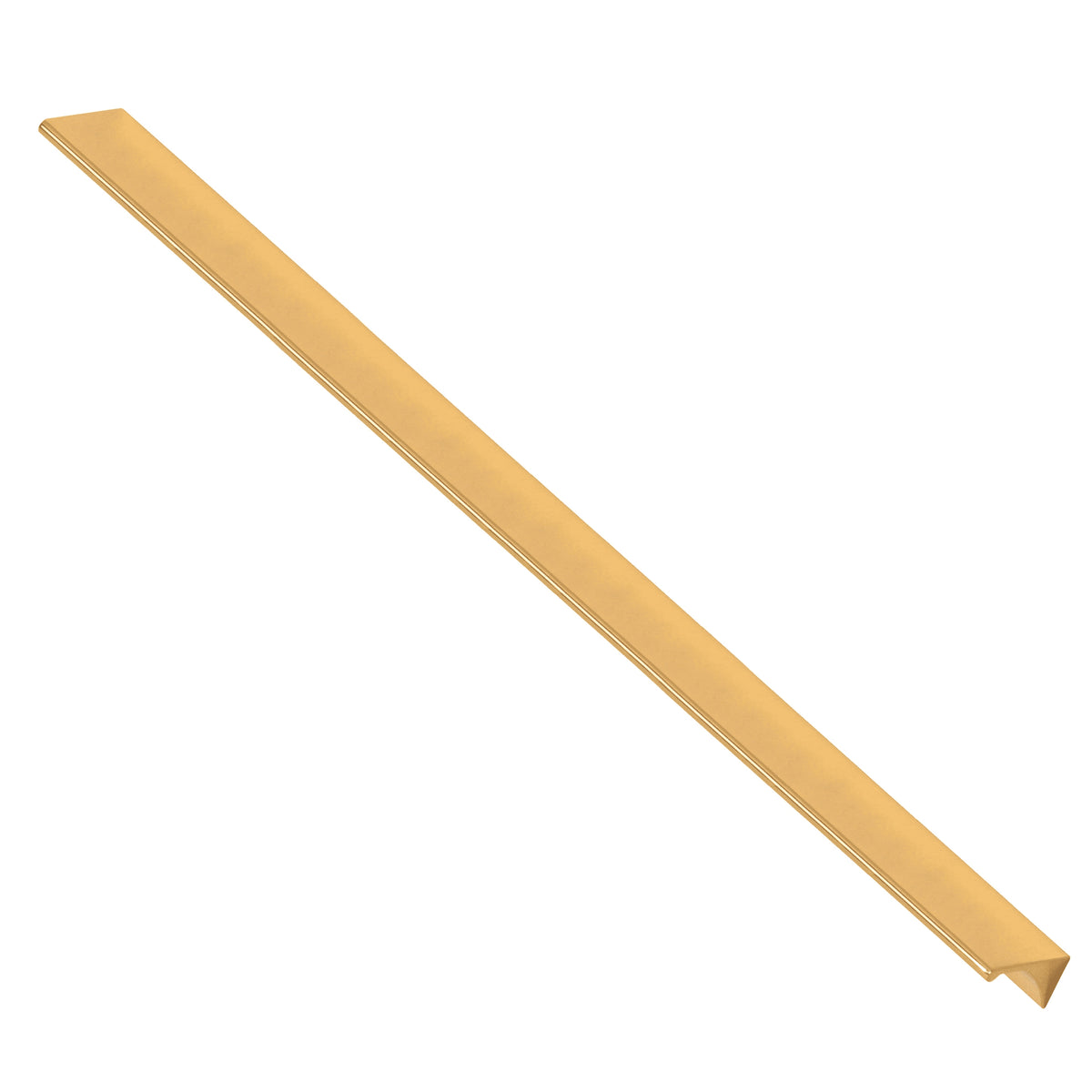 Tab Pulls 18" Appliance Pull w/Polished Brass, No Lacquer