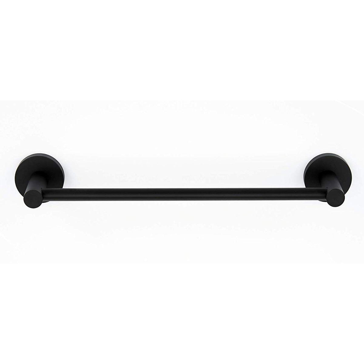 Contemporary I 12" Towel Bar in Matte Black