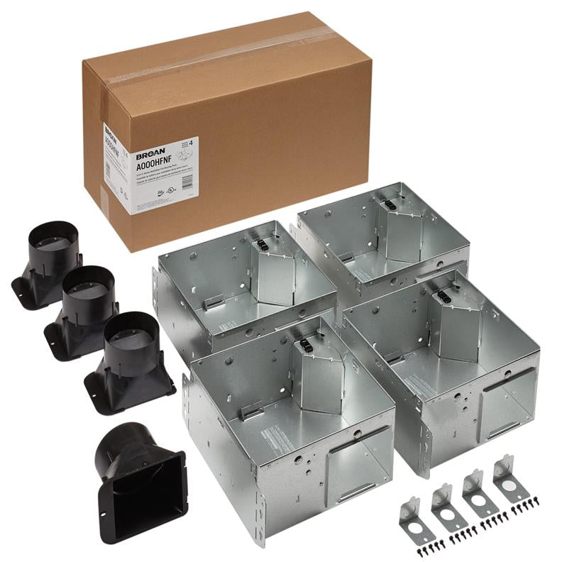 Flex Series Ventilation Fan Housing Project Pack 4 per Pack without Flange Kit