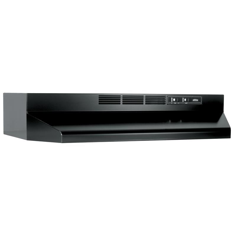 Range Hood 30" Ductless Under-Cabinet Black