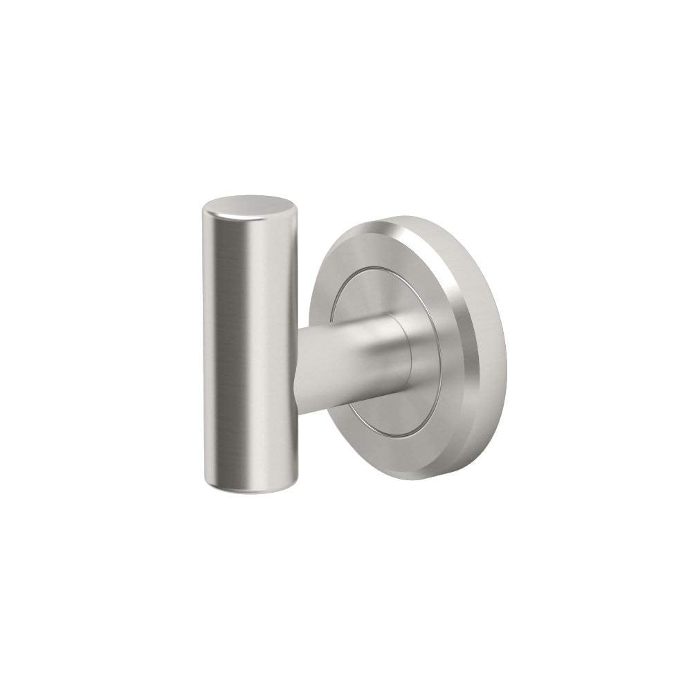 Latitude² Single Robe Hook in Satin Nickel