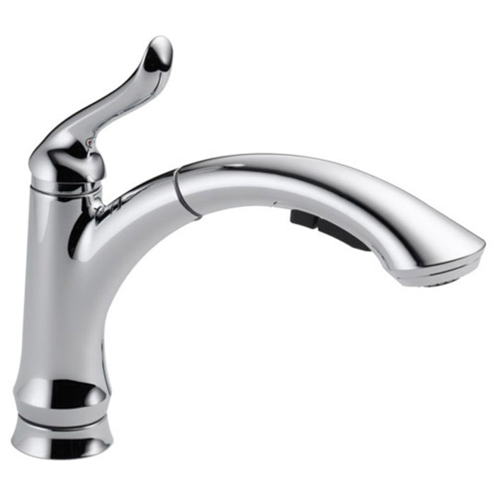 Linden Single Handle Pull-Out Spray Kitchen Faucet Chrome