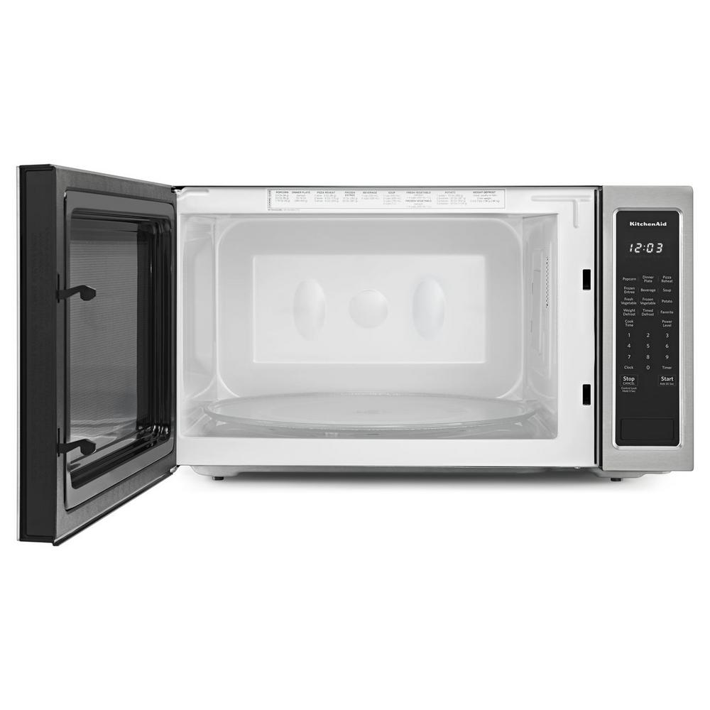 KitchenAid 24" Countertop Microwave in Stainless Steel