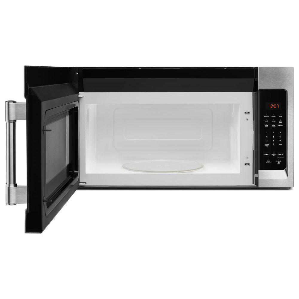 Maytag Compact Over-The-Range Microwave in Stainless Steel