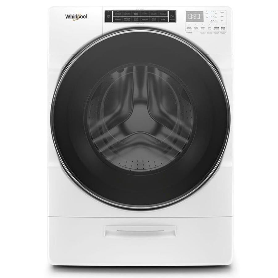 Whirlpool 5.0 cu ft Front Load Washer w/Load & Go in White