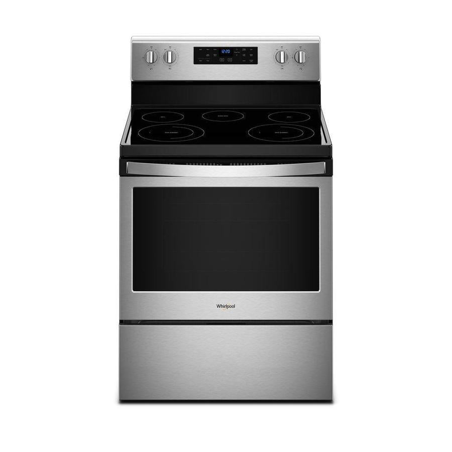 Whirlpool Electric Range w/Frozen Bake in Stainless Steel