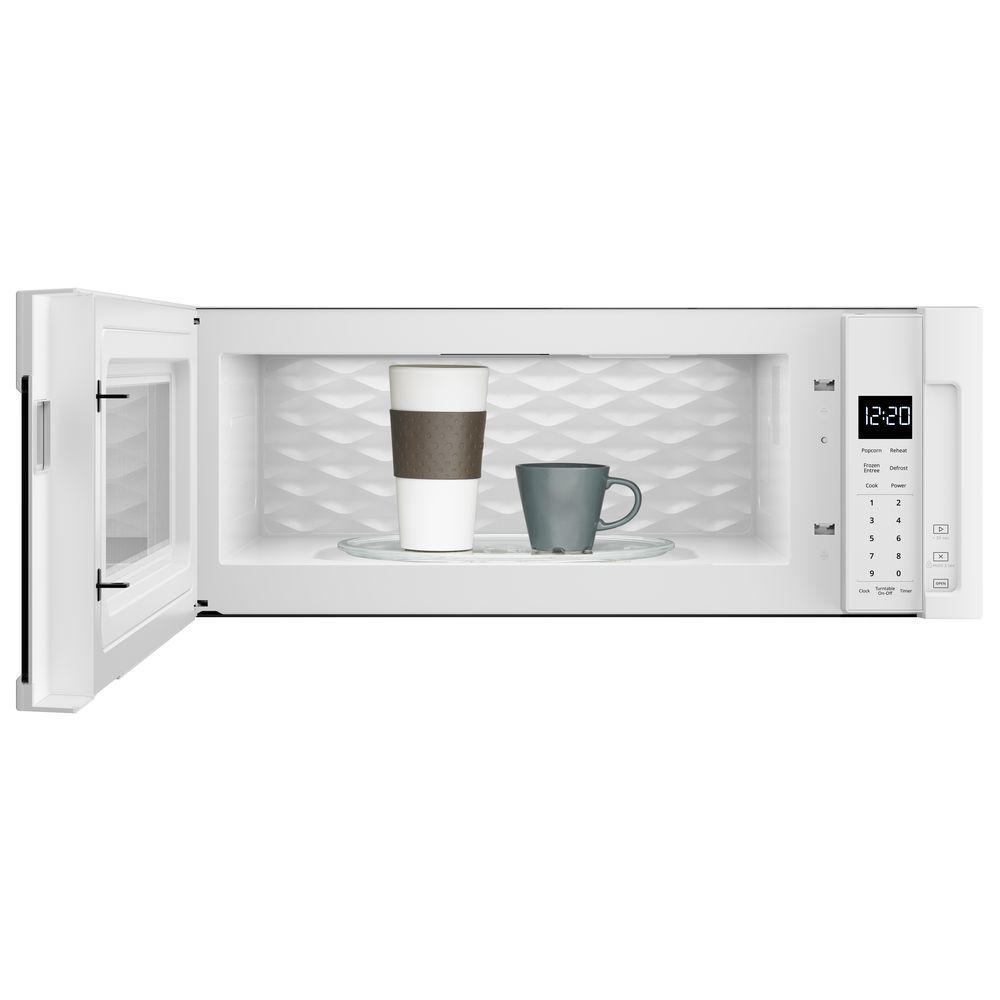 Whirlpool Low Profile Microwave Hood Combo in White