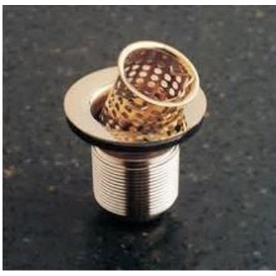 Diamond Deluxe 2" Prep/Bar Sink Basket Strainer in PVD Brass
