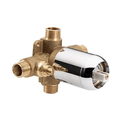 Cornerstone Pressure Balancing Cycling In-Wall Valve 1/2" Universal Connections w/Stops
