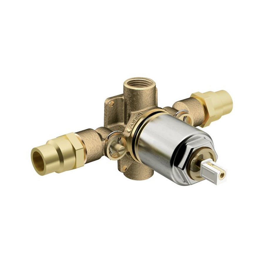 Pressure Balancing In-Wall Cycling Control Valve w/Stops for Tub & Shower