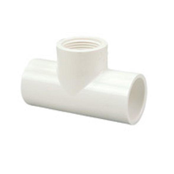 TEE 1-1/4X1/2 PVC S40 SOCXF 402-166
