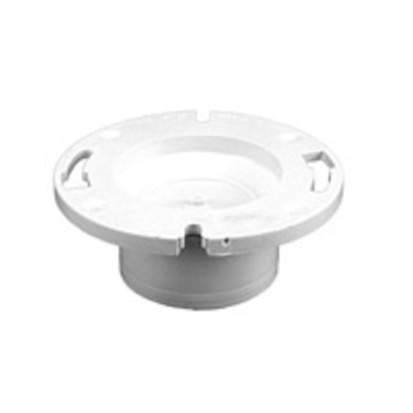 CLOSET FLANGE 4X3 PVC-DWV 4855 HUB CLOSET
