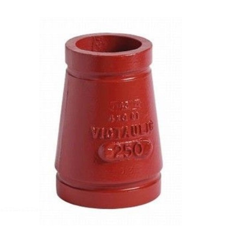 REDUCER 6X3 DUCTILE IRON CONCENTRIC GROOVED 50-C CEMENT LINED & TAR COATED IN T37H-77 OUTSIDE