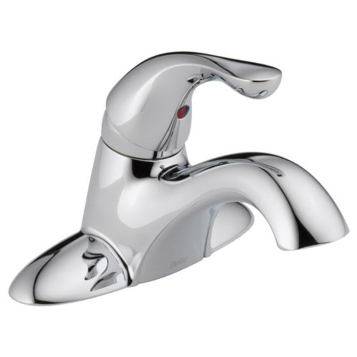 Classic Centerset Lavatory Faucet in Chrome, Less Pop-Up
