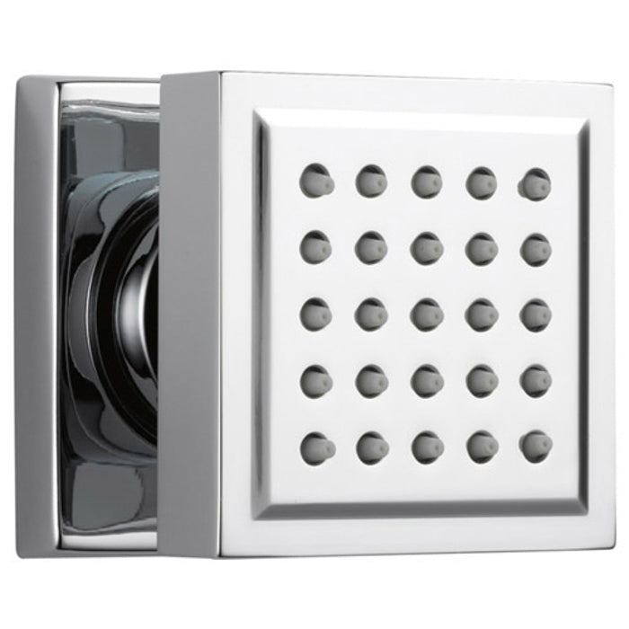 H2Okinetic Surface Mount Square Body Spray In Chrome