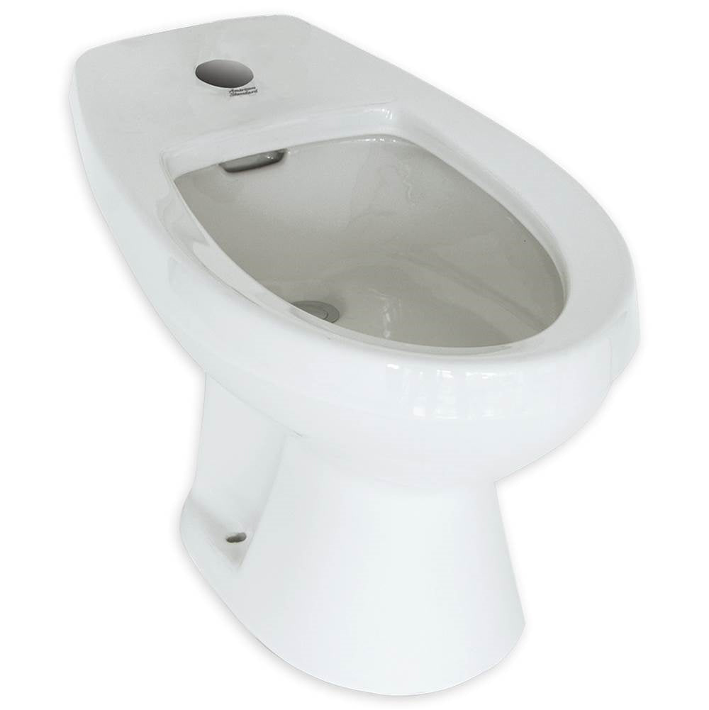 Cadet Single Hole for Deck Mount Fittings Bidet White