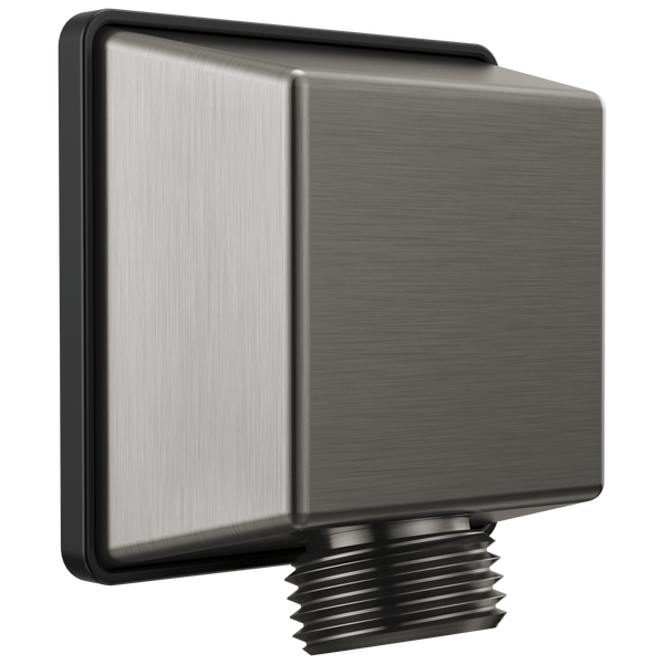 Wall Supply Elbow In Lumicoat Black Stainless