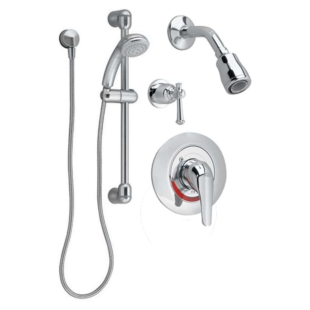 FloWise Commercial Shower System In Chrome