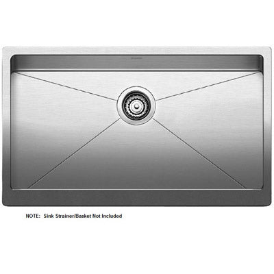 Quatrus 32x19x9" Single Bowl Apron Undermount Kitchen Sink