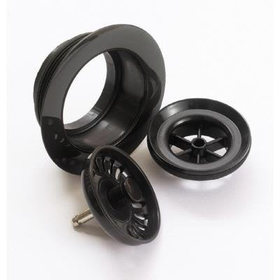 Astracast 3-1/2" Garbage Disposal Flange in Black