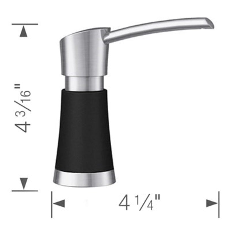 Artona Soap Dispenser in Polished Chrome