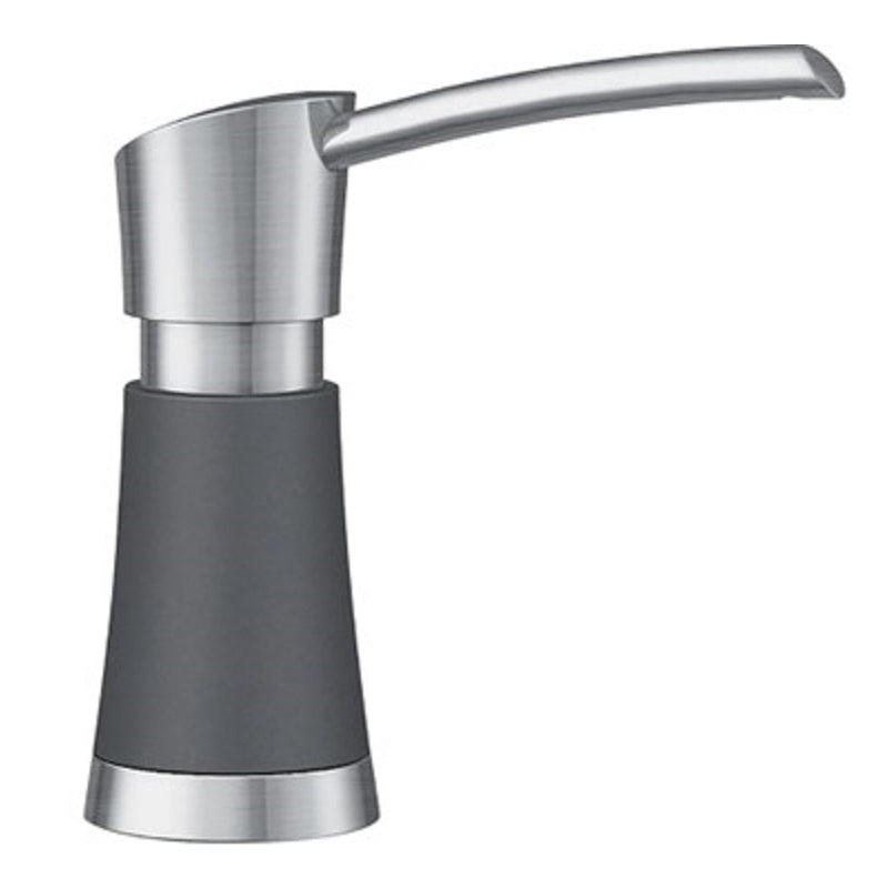 Artona Soap Dispenser in Cinder/Stainless