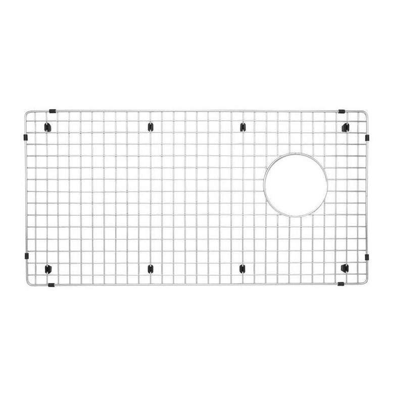 Quatrus 30-1/2" Single Bowl Dual Mount Stainless Sink Grid