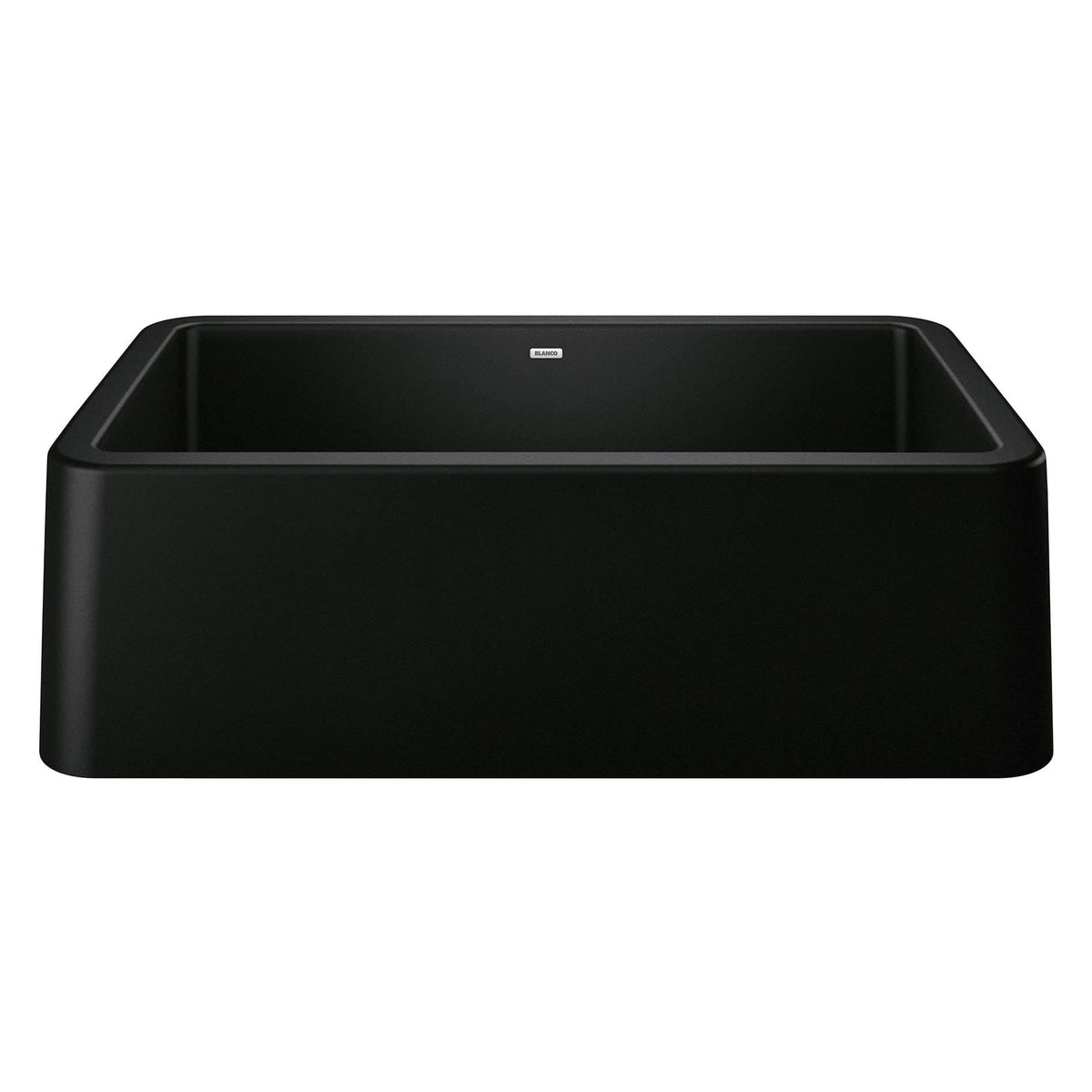 Ikon 33x19x10" Apron Front Single Bowl Sink in Black