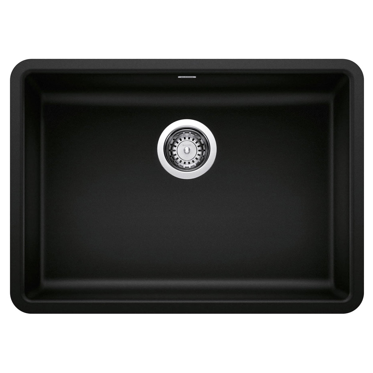 Precis 25x18x5-1/2" ADA Single Bowl Kitchen Sink in Black