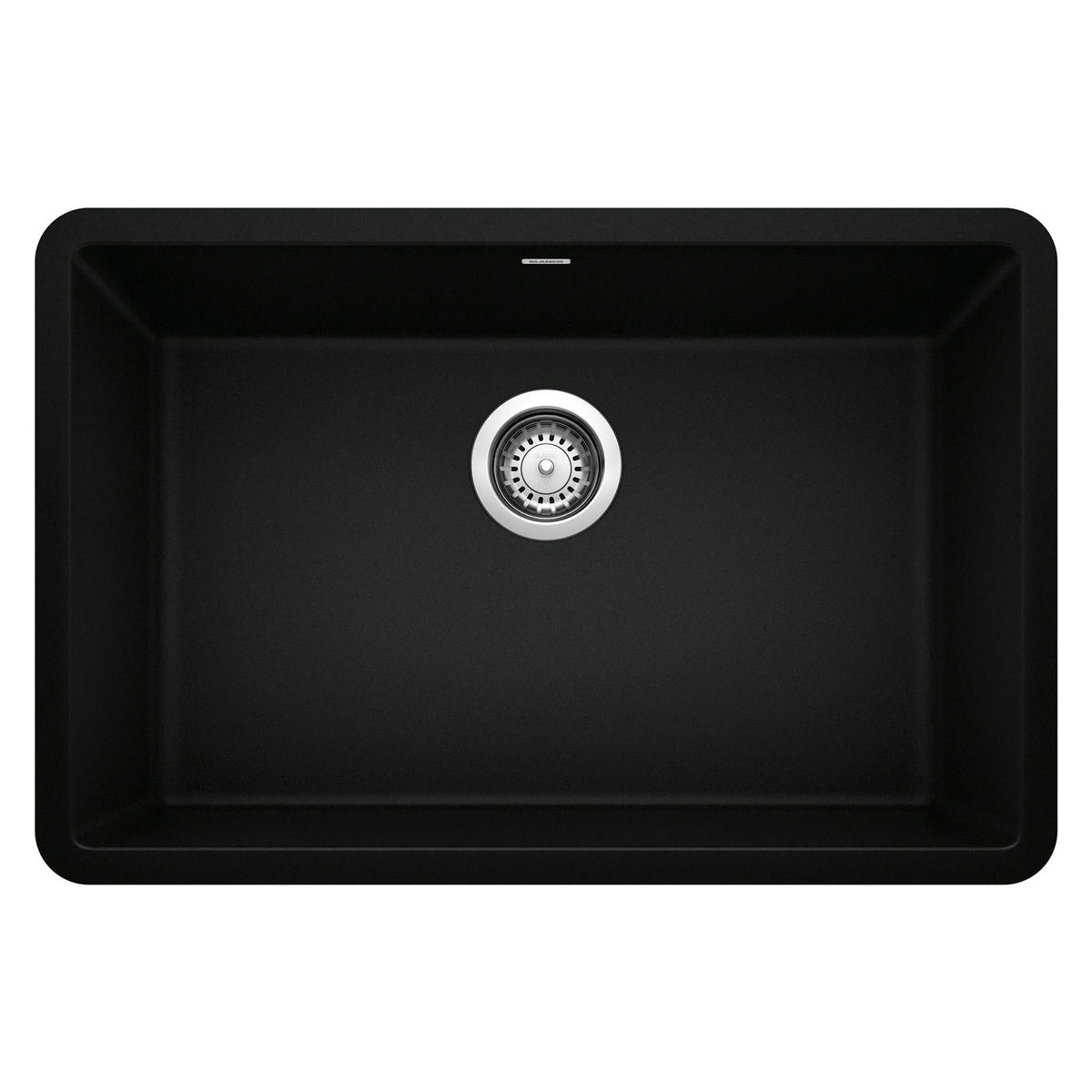 Precis 26-13/16x17-3/4" Single Bowl Kitchen Sink in Black