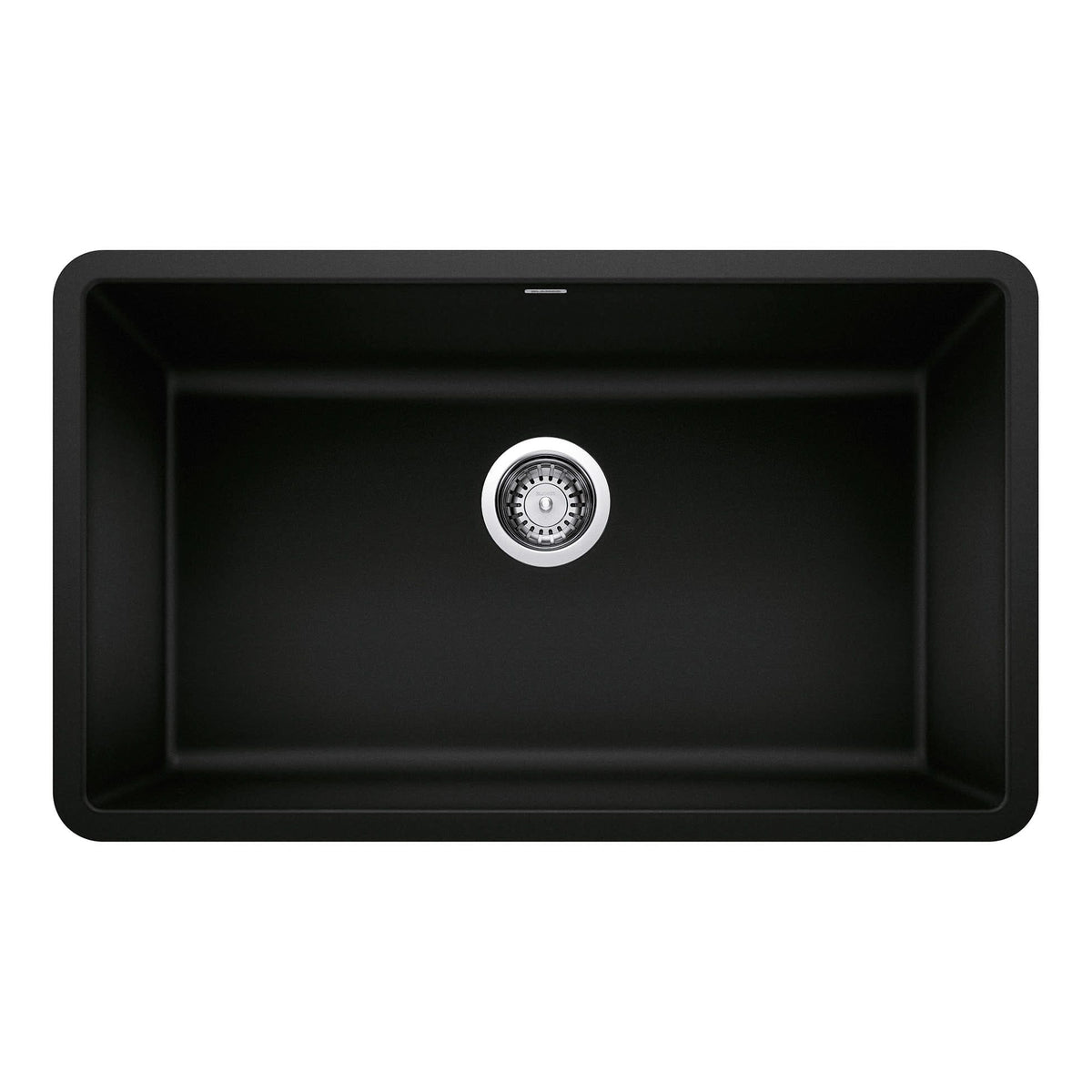 Precis 30x18x9-1/2" Single Bowl Kitchen Sink in Black