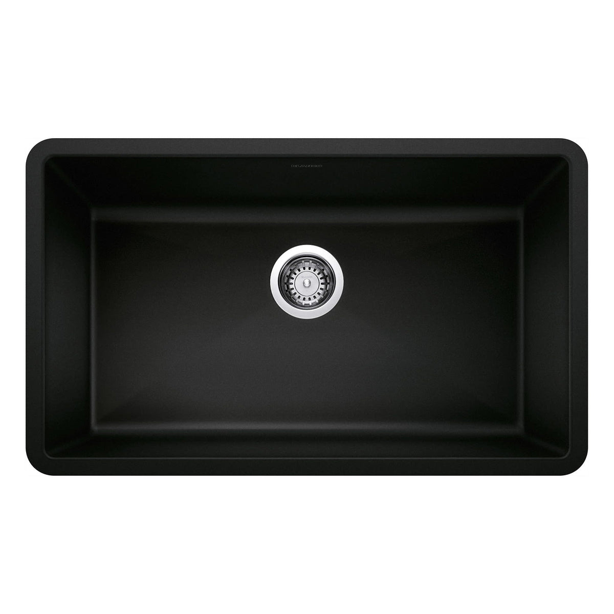 Precis 32x19x9-1/2" Super Single Kitchen Sink in Black