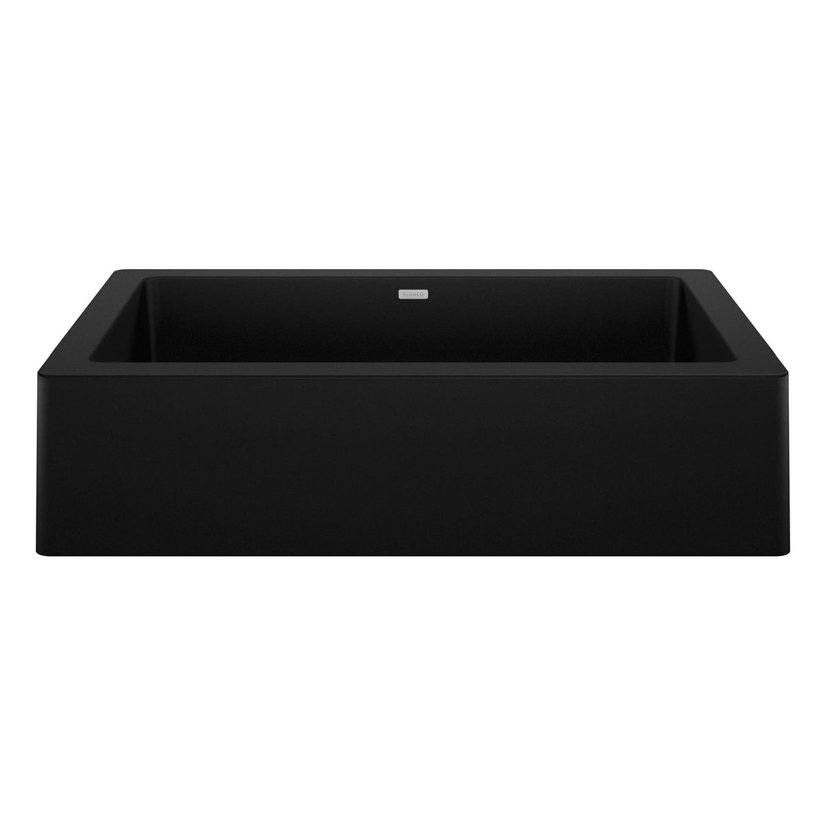 Vintera 29-13/16x19x9" Apron Front 1-Bowl Sink in Black
