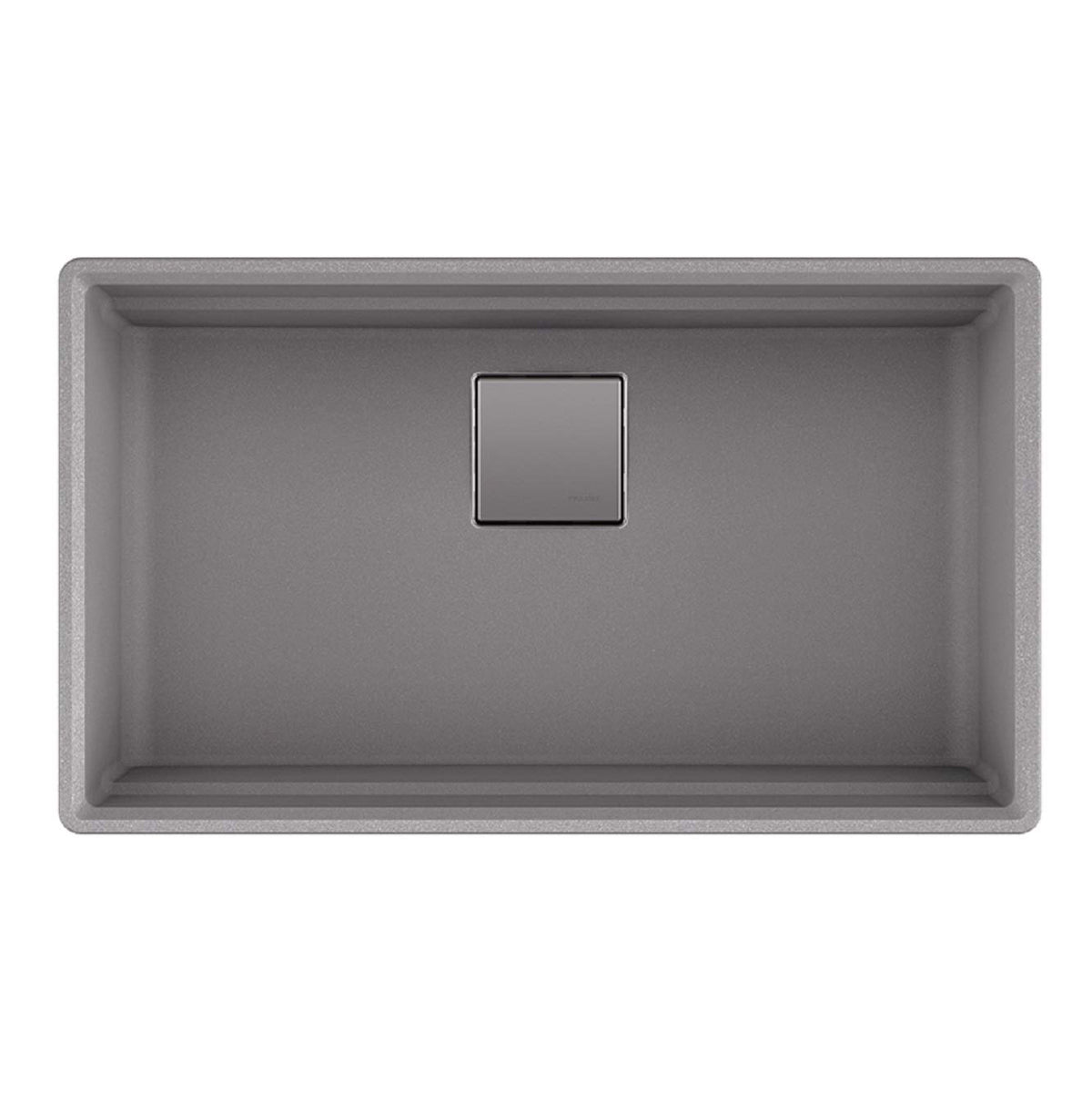 Peak 32x18-3/4x9-1/2" Granite Single Bowl Sink Shadow Grey