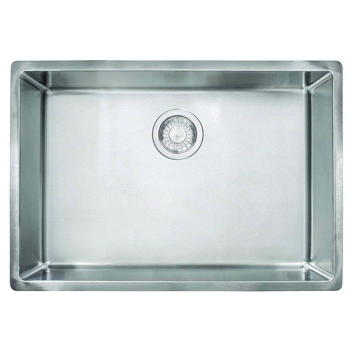 Cube 26-5/8x17-11/16x9" Stainless Steel Single Bowl Sink