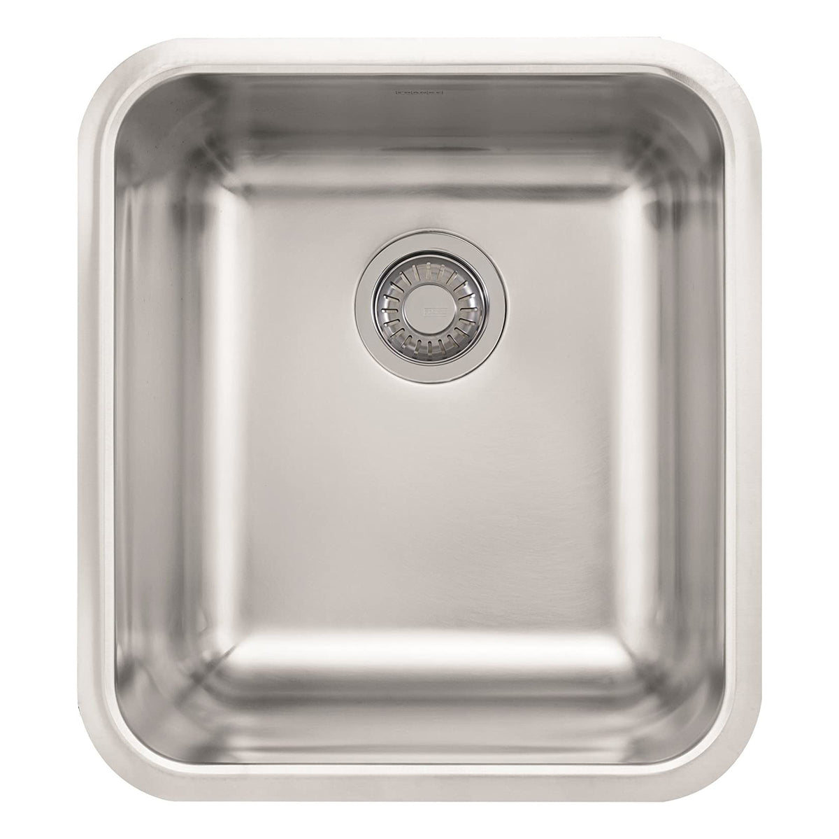 Grande 16-3/4x18-3/4x9" Stainless Steel Single Bowl Sink