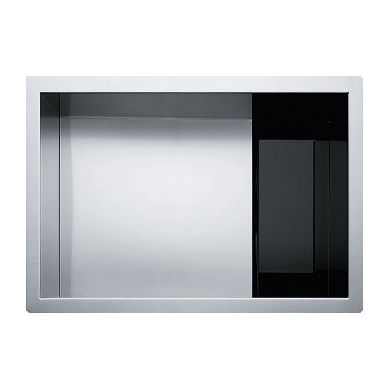 Crystal 26-1/2x19x9 Stainless Steel Single Bowl Kitchen Sink
