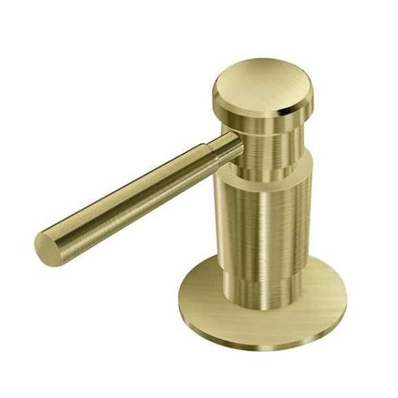 Absinthe Soap Dispenser in Satin Brass