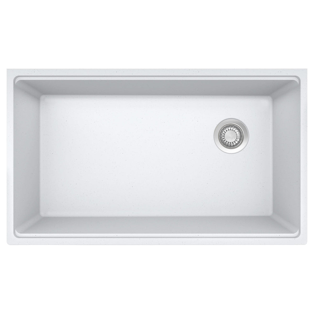 Maris 33x19-5/16x9-1/2" Undermount Kitchen Sink in Polar Wht