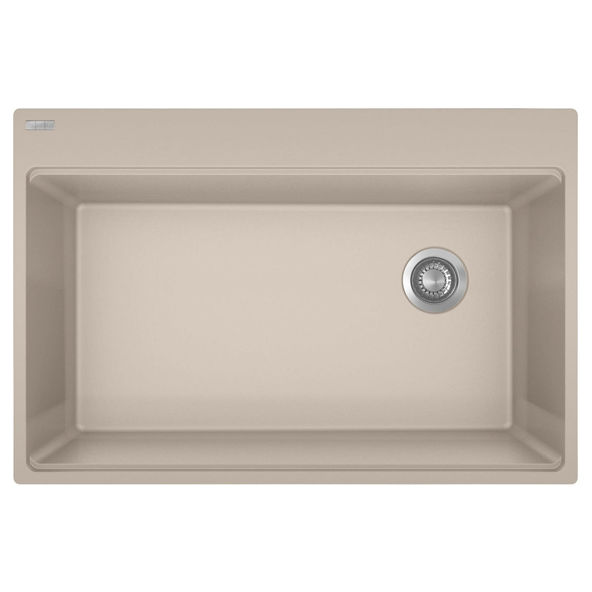 Maris 33x22x9-1/2" Drop-In 1-Bowl Kitchen Sink in Champagne